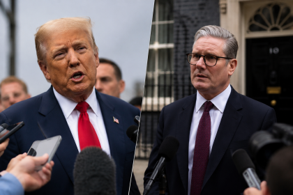 Trump Starmer Feud
